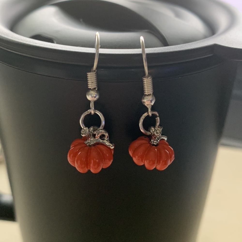 Pumpkin Earrings
